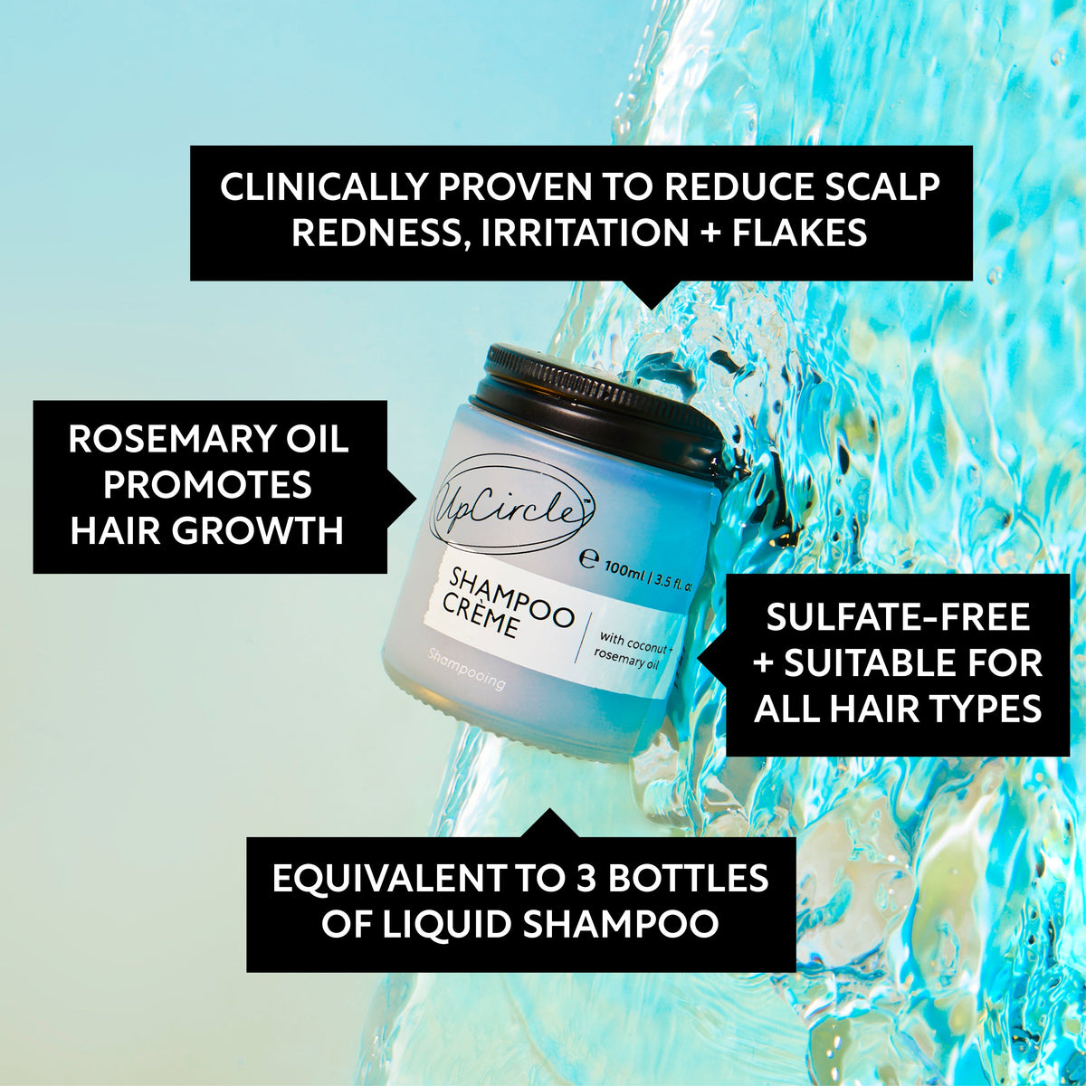 Shampoo Crème with Pink Berry Extract