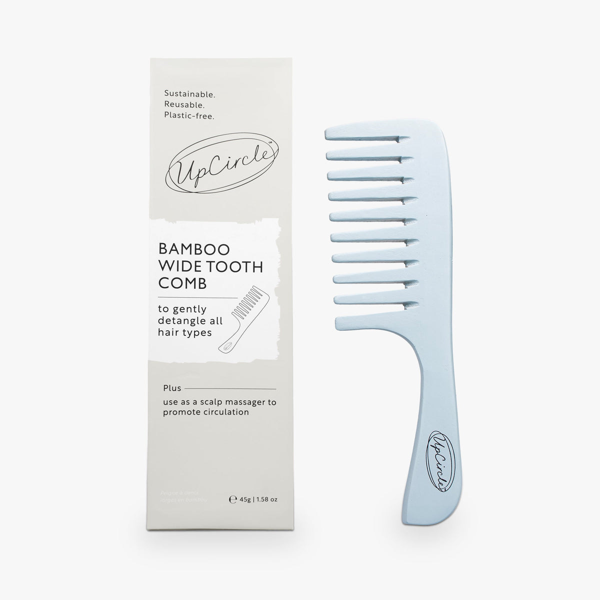 Bamboo Wide Tooth Comb