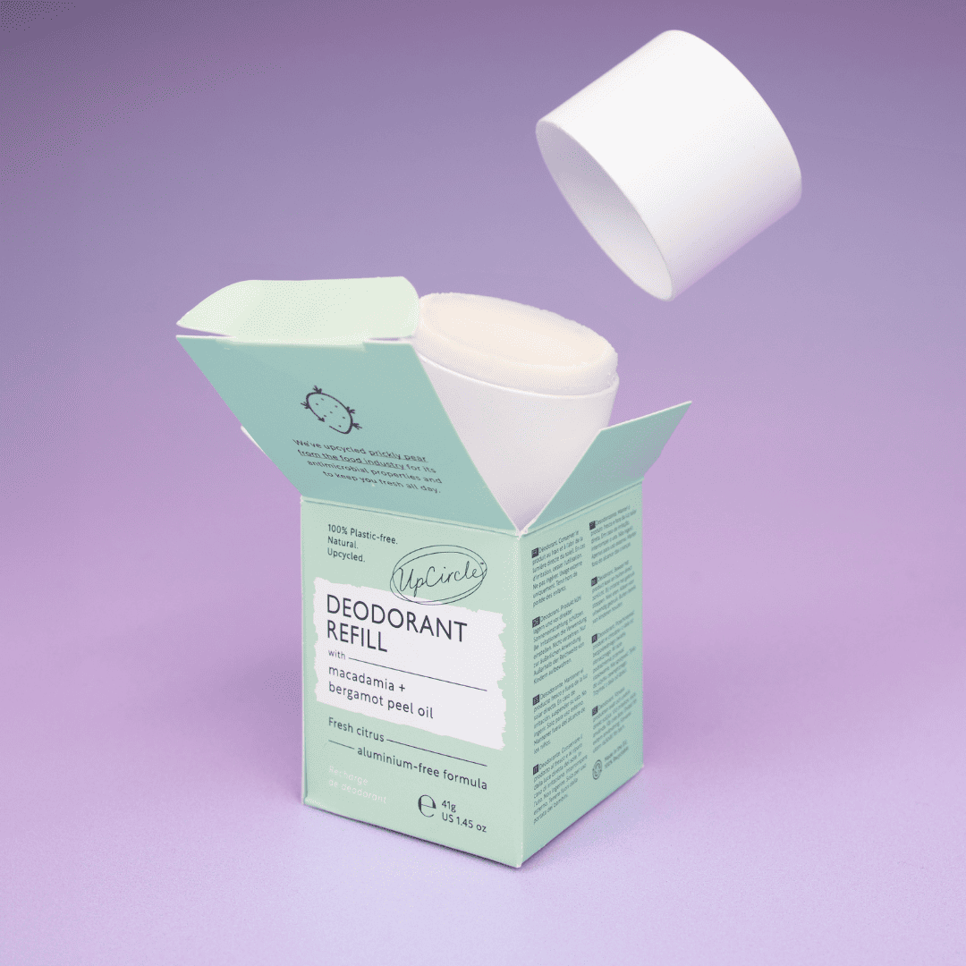 Refillable Deodorant with Macadamia + Bergamot