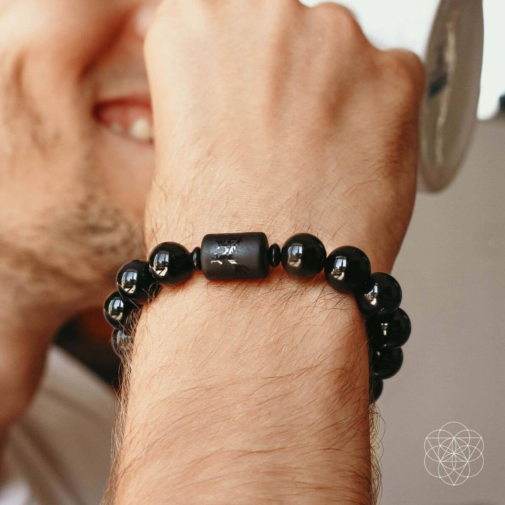 Soul Cleansing Black Obsidian Bracelet