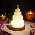 The Clear Quartz Manifestation Tower Lamp