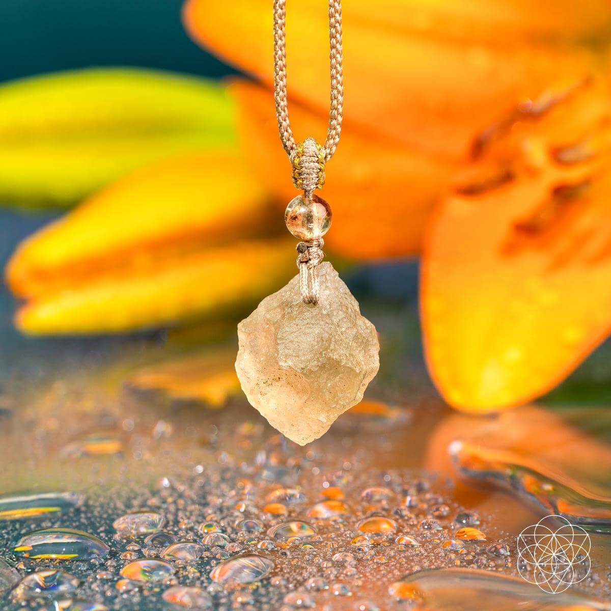 The Destiny Relic – Libyan Desert Glass Pendant